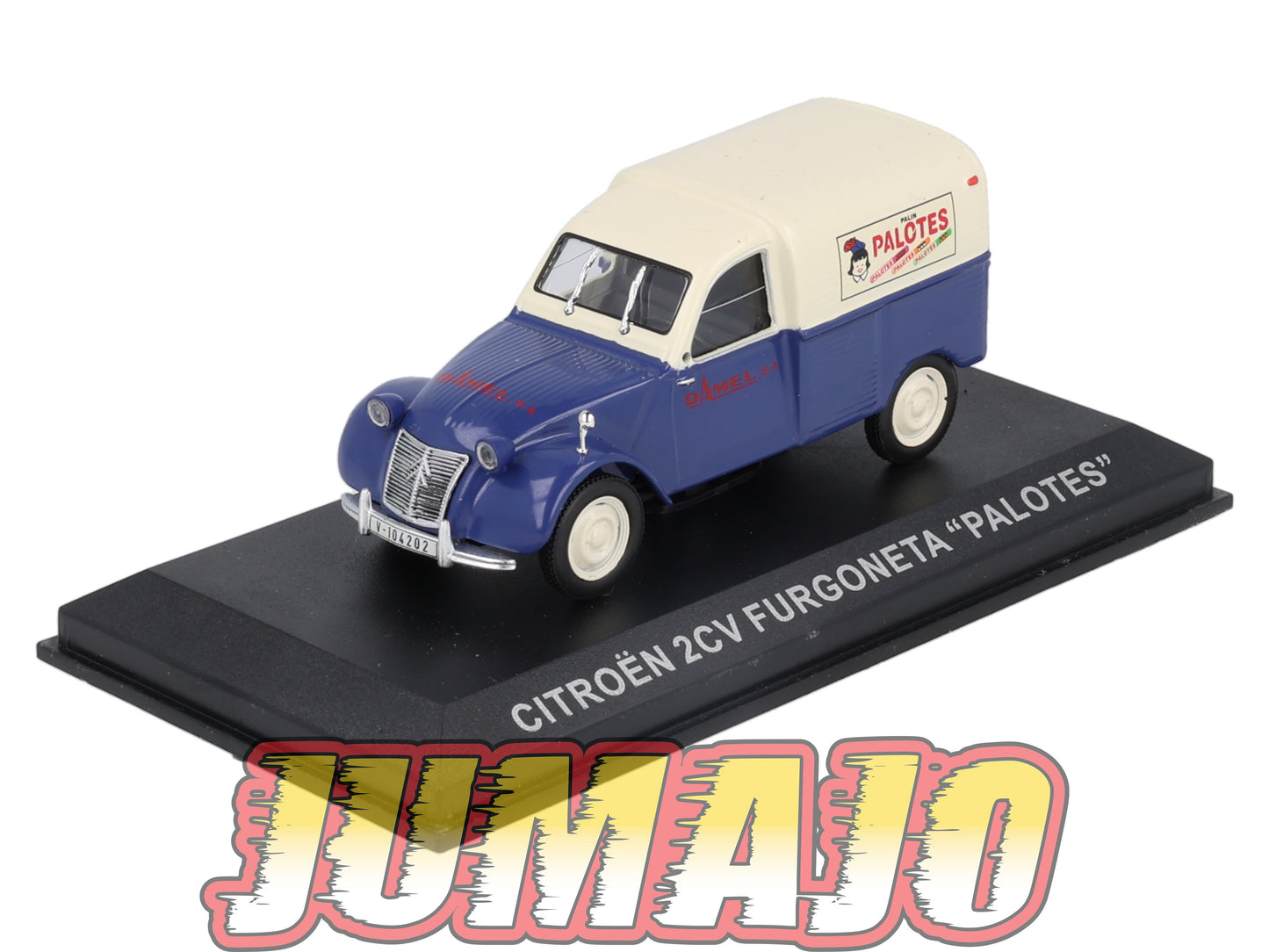 PES17 1/43 IXO Altaya Véhicules d'époque ESPAGNE CITROEN 2CV Furgoneta Palotes