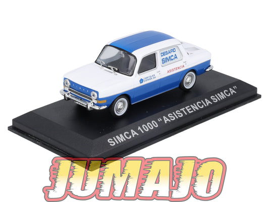 PES26 1/43 IXO Altaya Véhicules d'époque ESPAGNE SIMCA 1000 Asistencia Simca