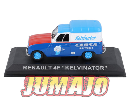 PES35 1/43 IXO Altaya Véhicules d'époque ESPAGNE RENAULT 4F Kelvinator