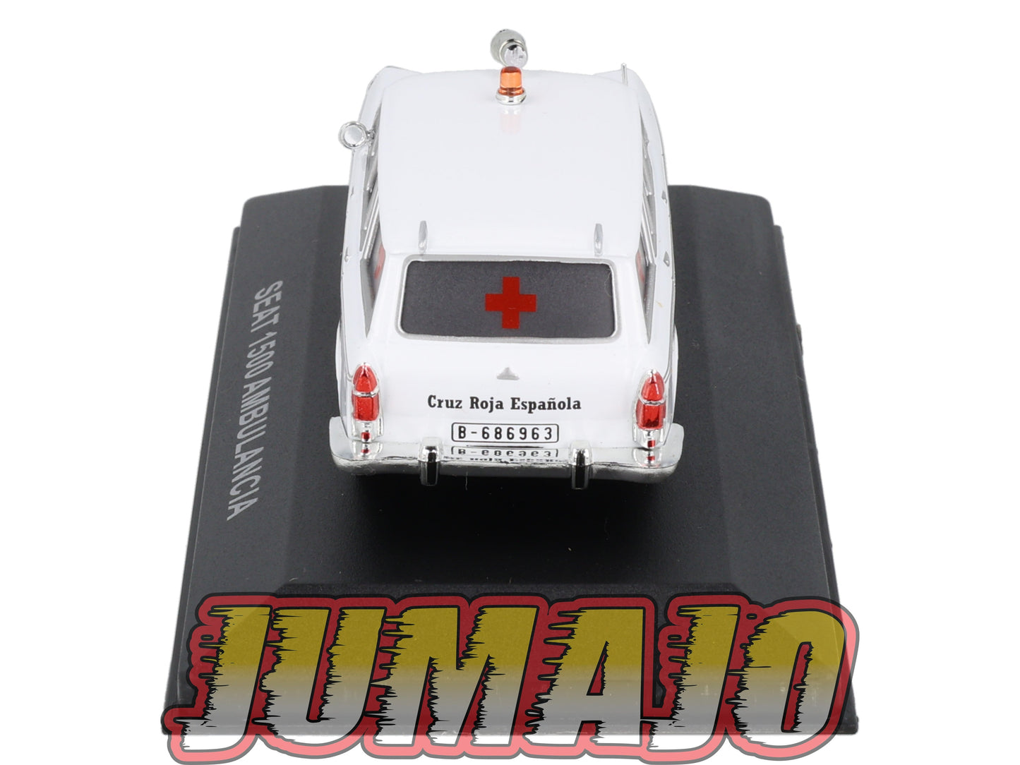 PES413 1/43 IXO Véhicules d'époque ESPAGNE : SEAT 1500 Ambulancia
