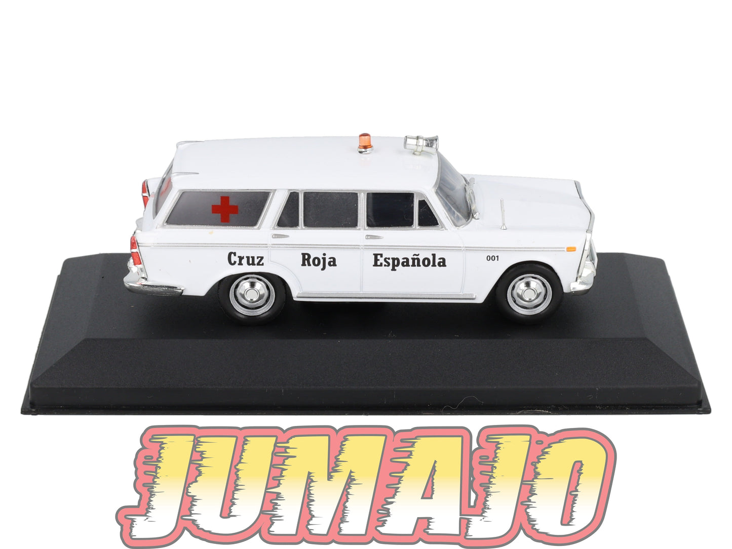 PES413 1/43 IXO Véhicules d'époque ESPAGNE : SEAT 1500 Ambulancia