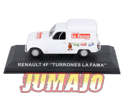 PES42 1/43 IXO Altaya Véhicules d'époque ESPAGNE RENAULT 4F "Turrones la fama"