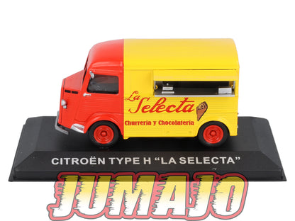 PES49 1/43 IXO Véhicules d'époque ESPAGNE : CITROEN Type H La Selecta