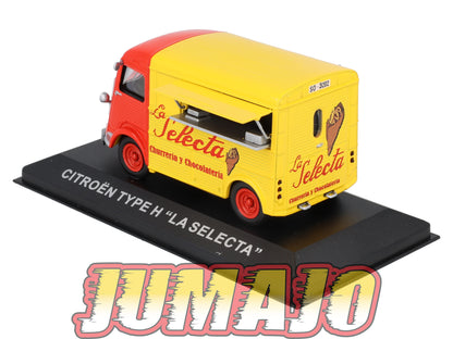 PES49 1/43 IXO Véhicules d'époque ESPAGNE : CITROEN Type H La Selecta