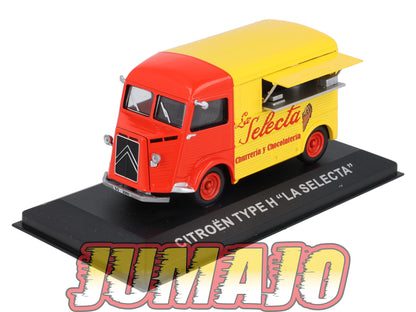 PES49 1/43 IXO Véhicules d'époque ESPAGNE : CITROEN Type H La Selecta