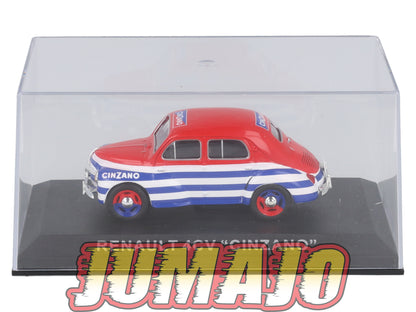 PES60 1/43 IXO Véhicules d'époque ESPAGNE : RENAULT 4CV Cinzano