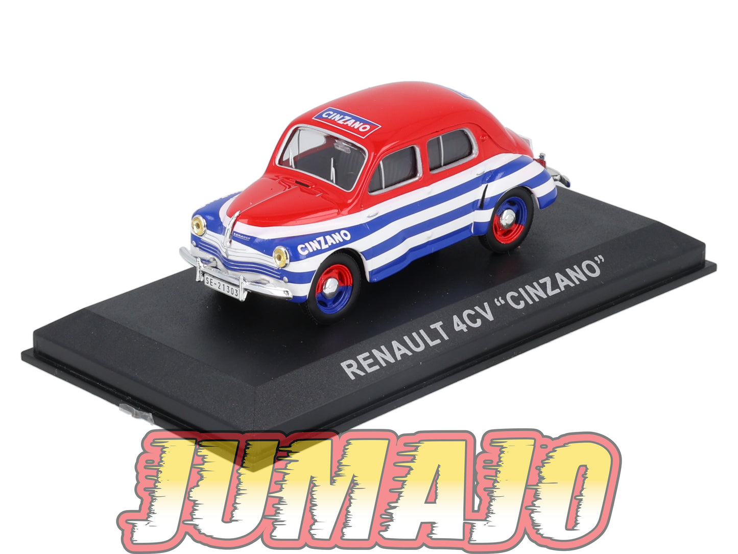 PES60 1/43 IXO Véhicules d'époque ESPAGNE : RENAULT 4CV Cinzano