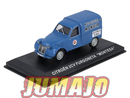 PES50 1/43 IXO Véhicules d'époque ESPAGNE : CITROEN 2CV Furgoneta Montesa