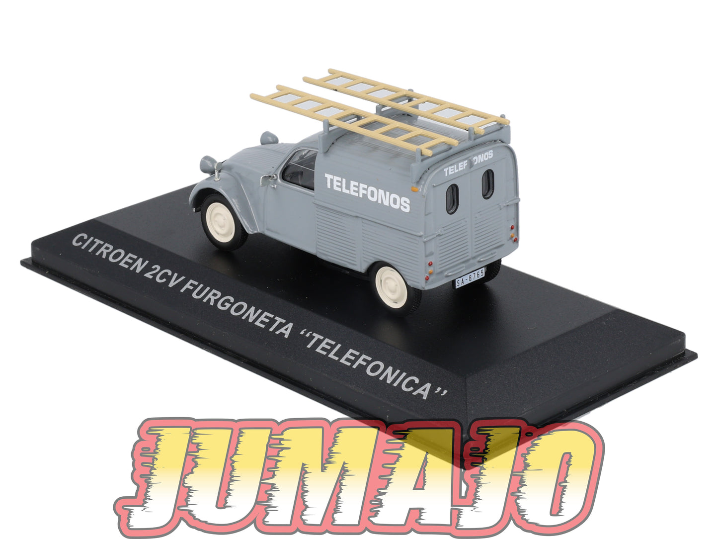 PES6 1/43 IXO Altaya Véhicules d'époque ESPAGNE CITROEN 2CV Furgoneta Telefonica