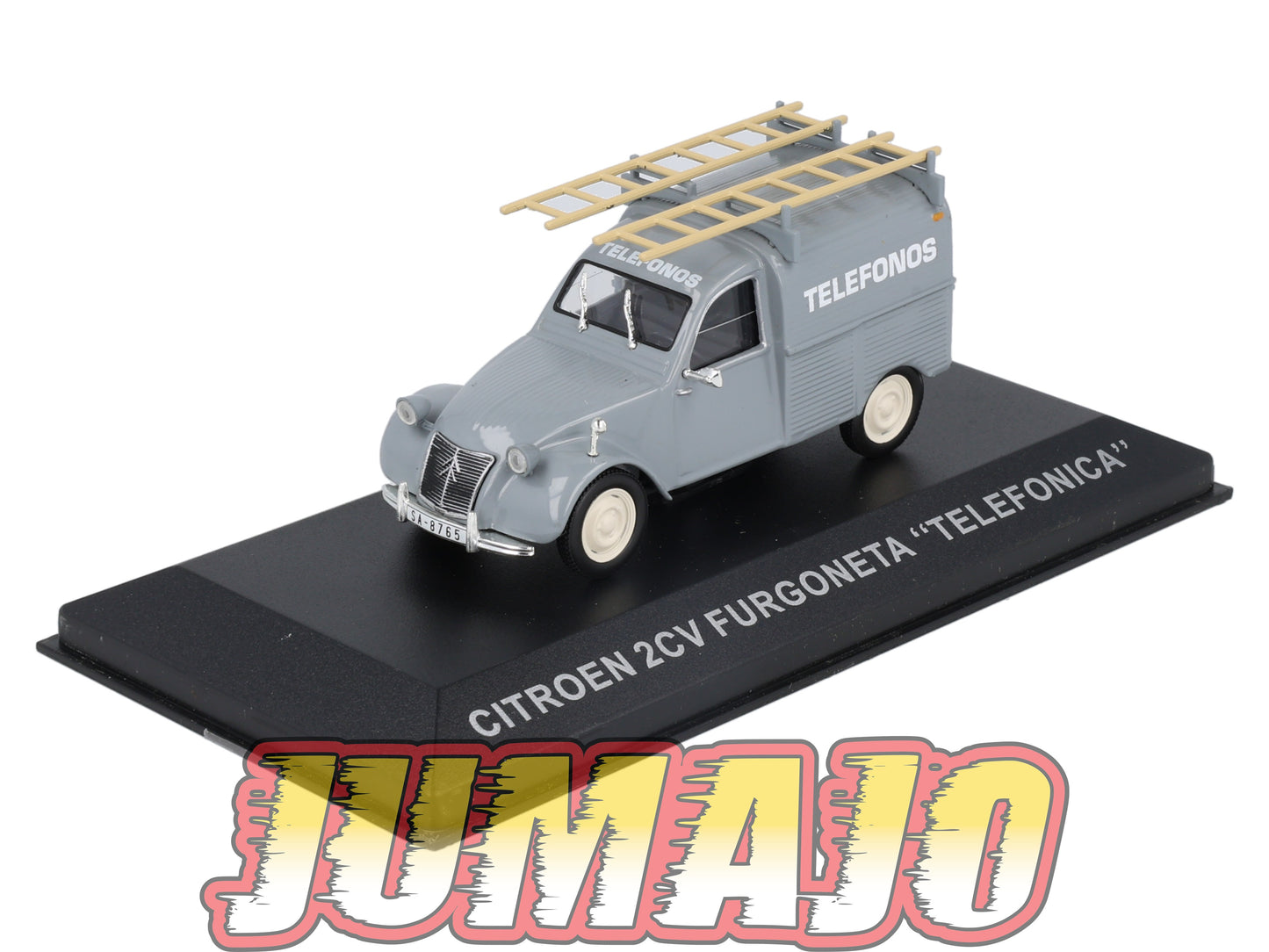 PES6 1/43 IXO Altaya Véhicules d'époque ESPAGNE CITROEN 2CV Furgoneta Telefonica