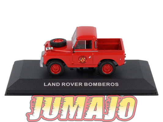 PES802 1/43 IXO Véhicules d'époque ESPAGNE : LAND ROVER BOMBEROS