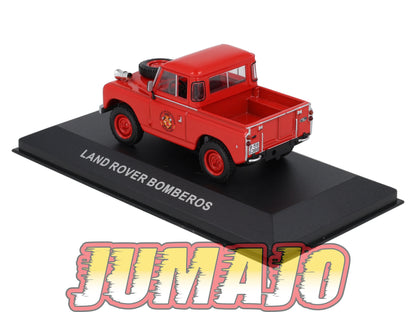 PES802 1/43 IXO Véhicules d'époque ESPAGNE : LAND ROVER BOMBEROS