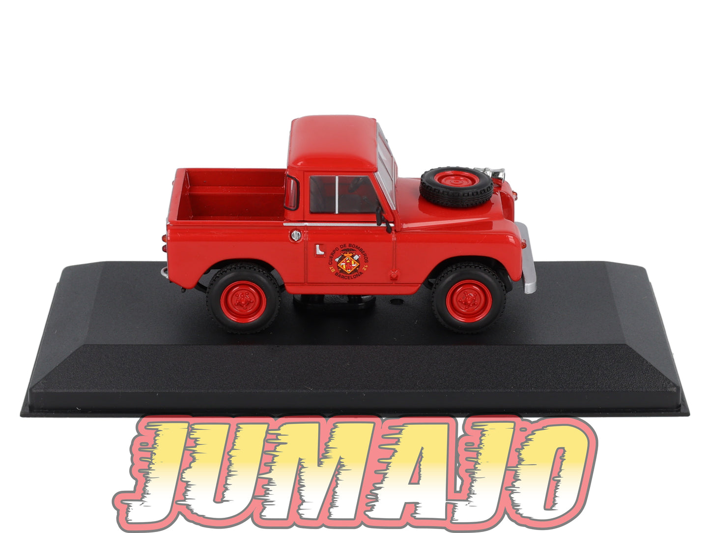PES802 1/43 IXO Véhicules d'époque ESPAGNE : LAND ROVER BOMBEROS