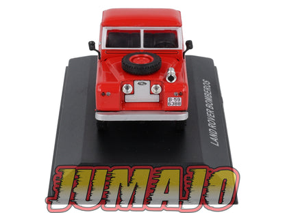 PES802 1/43 IXO Véhicules d'époque ESPAGNE : LAND ROVER BOMBEROS