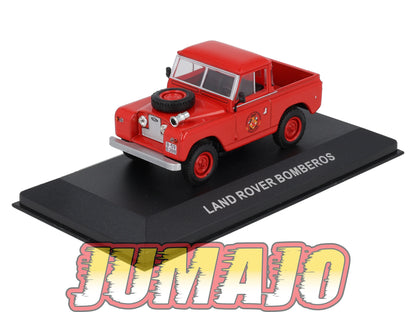 PES802 1/43 IXO Véhicules d'époque ESPAGNE : LAND ROVER BOMBEROS