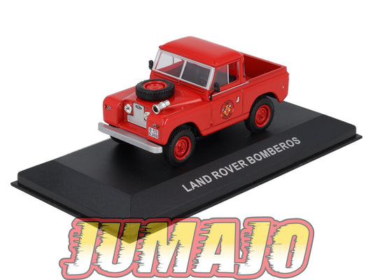 PES802 1/43 IXO Véhicules d'époque ESPAGNE : LAND ROVER BOMBEROS