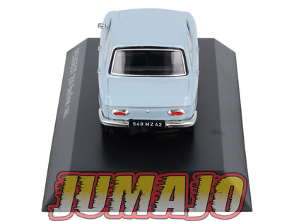 PEU10 Voiture 1/43 Hachette NOREV PEUGEOT : 204 berline 1965