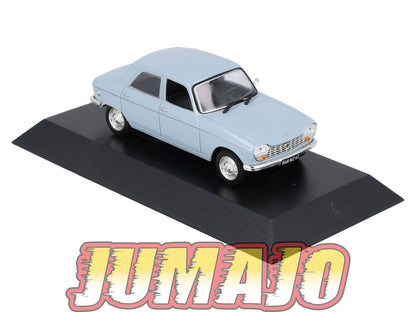 PEU10 Voiture 1/43 Hachette NOREV PEUGEOT : 204 berline 1965