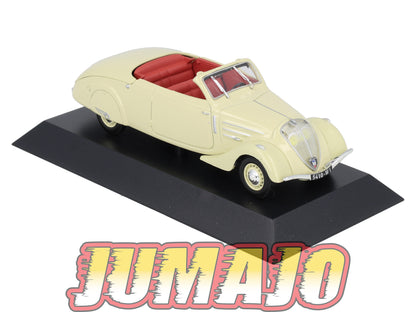 PEU11 Voiture 1/43 Hachette NOREV PEUGEOT : 402 Eclipse 1936