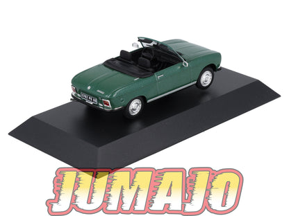 PEU12 Voiture 1/43 Hachette NOREV PEUGEOT : 304 S Cabriolet 1974