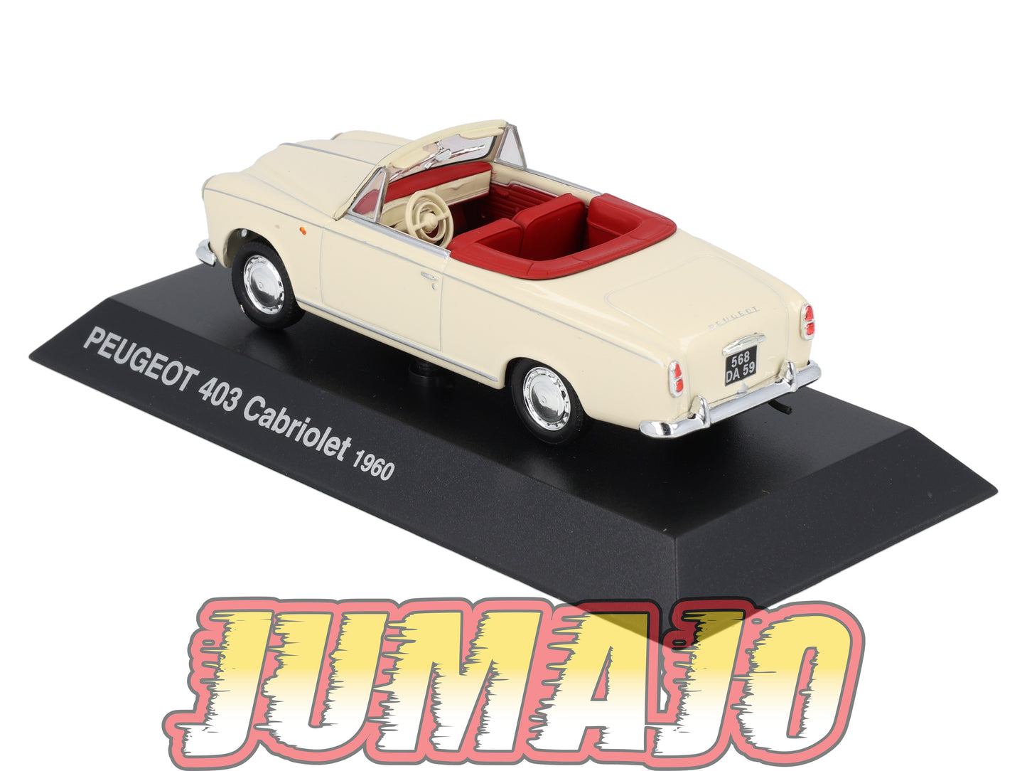 PEU1 Voiture 1/43 Hachette NOREV PEUGEOT : 403 Cabriolet 1960