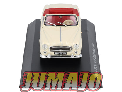 PEU1 Voiture 1/43 Hachette NOREV PEUGEOT : 403 Cabriolet 1960