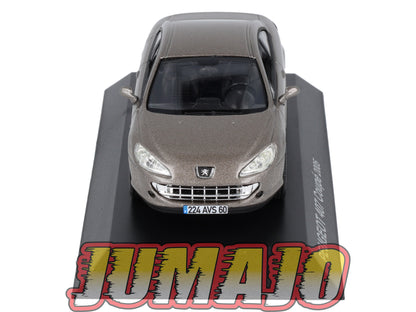PEU21 Voiture 1/43 Hachette NOREV PEUGEOT : 407 Coupe 2005