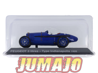 PEU22 Voiture 1/43 Hachette NOREV PEUGEOT : 3L Type Indianapolis 1920 #17