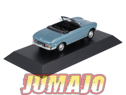 PEU23 Voiture 1/43 Hachette NOREV PEUGEOT : 204 Cabriolet 1967