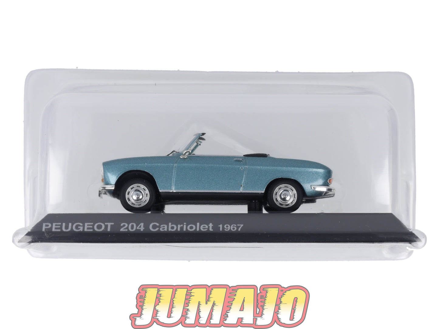 PEU23 Voiture 1/43 Hachette NOREV PEUGEOT : 204 Cabriolet 1967