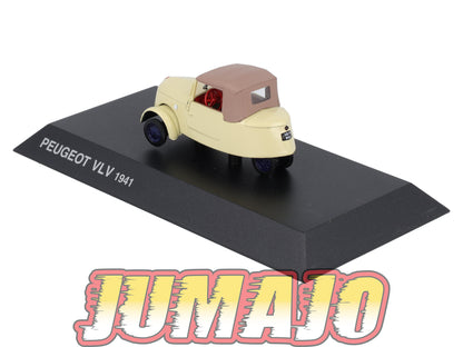 PEU24 Voiture 1/43 Hachette NOREV PEUGEOT : VLV 1941 Microcar