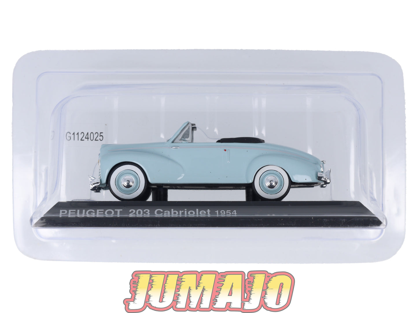 PEU25 Voiture 1/43 Hachette NOREV PEUGEOT : 203 Cabriolet 1954