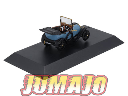 PEU26 Voiture 1/43 Hachette NOREV PEUGEOT 6CV Bébé Type B3 P1 1916