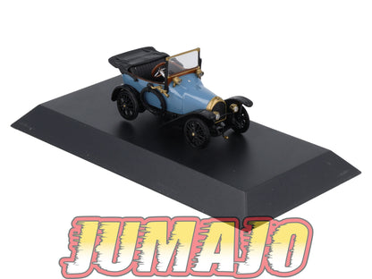 PEU26 Voiture 1/43 Hachette NOREV PEUGEOT 6CV Bébé Type B3 P1 1916