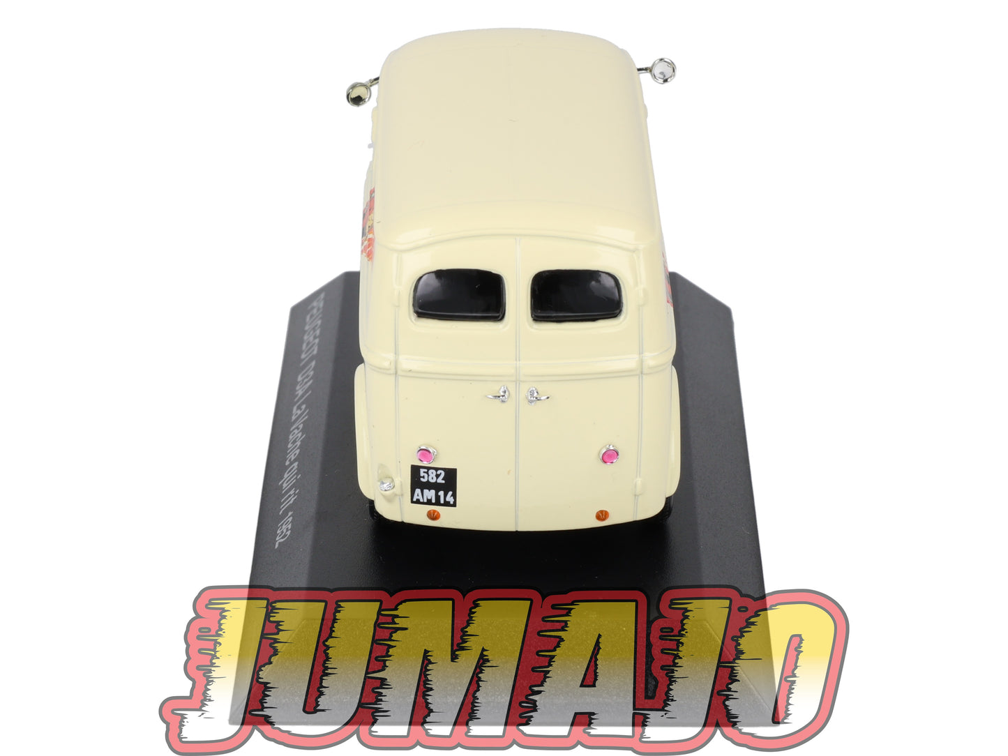 PEU27 Voiture 1/43 Hachette NOREV PEUGEOT : D3A La vache qui rit 1952