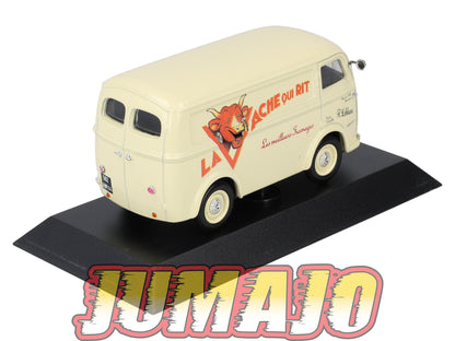 PEU27 Voiture 1/43 Hachette NOREV PEUGEOT : D3A La vache qui rit 1952