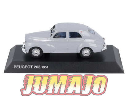 PEU2 Voiture 1/43 Hachette NOREV PEUGEOT : 203 1954