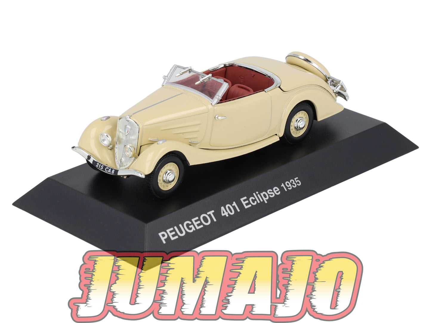 PEU31 Voiture 1/43 Hachette NOREV PEUGEOT : 401 Eclipse 1935