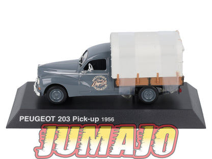 PEU34 Voiture 1/43 Hachette NOREV PEUGEOT : 203 Pick-up 1956