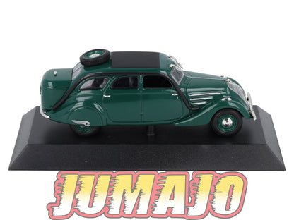 PEU37 Voiture 1/43 Hachette NOREV PEUGEOT : 402 Gazogene 1939