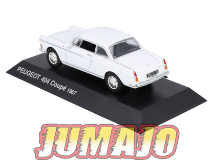 PEU39 Voiture 1/43 Hachette NOREV PEUGEOT : 404 Coupe 1967