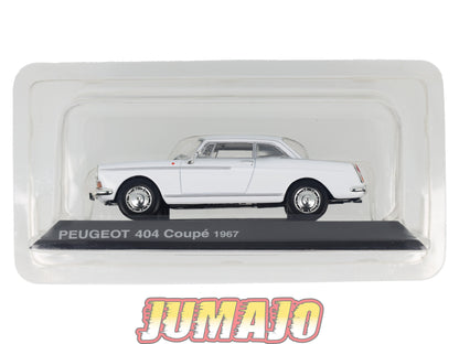 PEU39 Voiture 1/43 Hachette NOREV PEUGEOT : 404 Coupe 1967