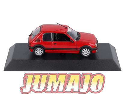 PEU3 Voiture 1/43 Hachette NOREV PEUGEOT : 205 GTI 1989