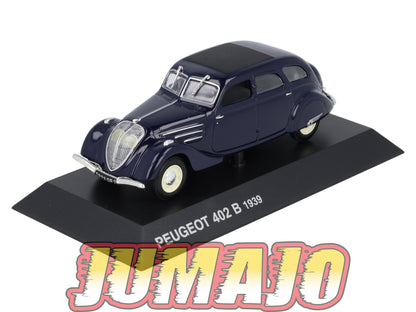 PEU3Bis Voiture 1/43 Hachette NOREV PEUGEOT : 402 B 1939