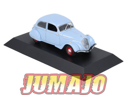 PEU43 Voiture 1/43 Hachette NOREV PEUGEOT : 202 Berline 1938