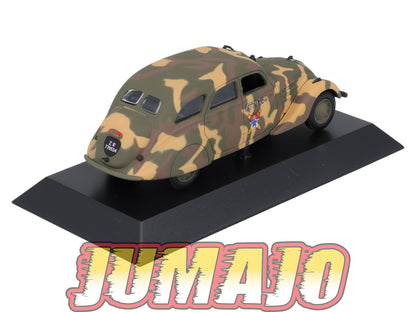 PEU48 Voiture 1/43 Hachette NOREV PEUGEOT : 402 Militaire 1939