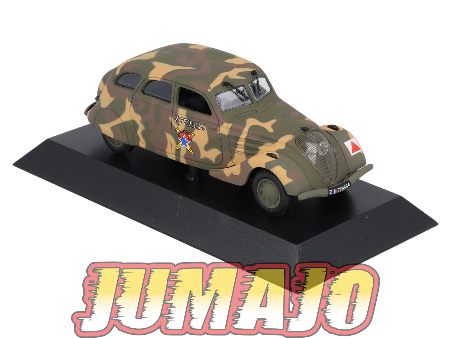 PEU48 Voiture 1/43 Hachette NOREV PEUGEOT : 402 Militaire 1939