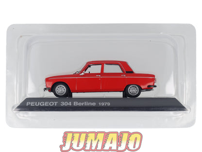 PEU51 Voiture 1/43 Hachette NOREV PEUGEOT : 304 Berline 1979