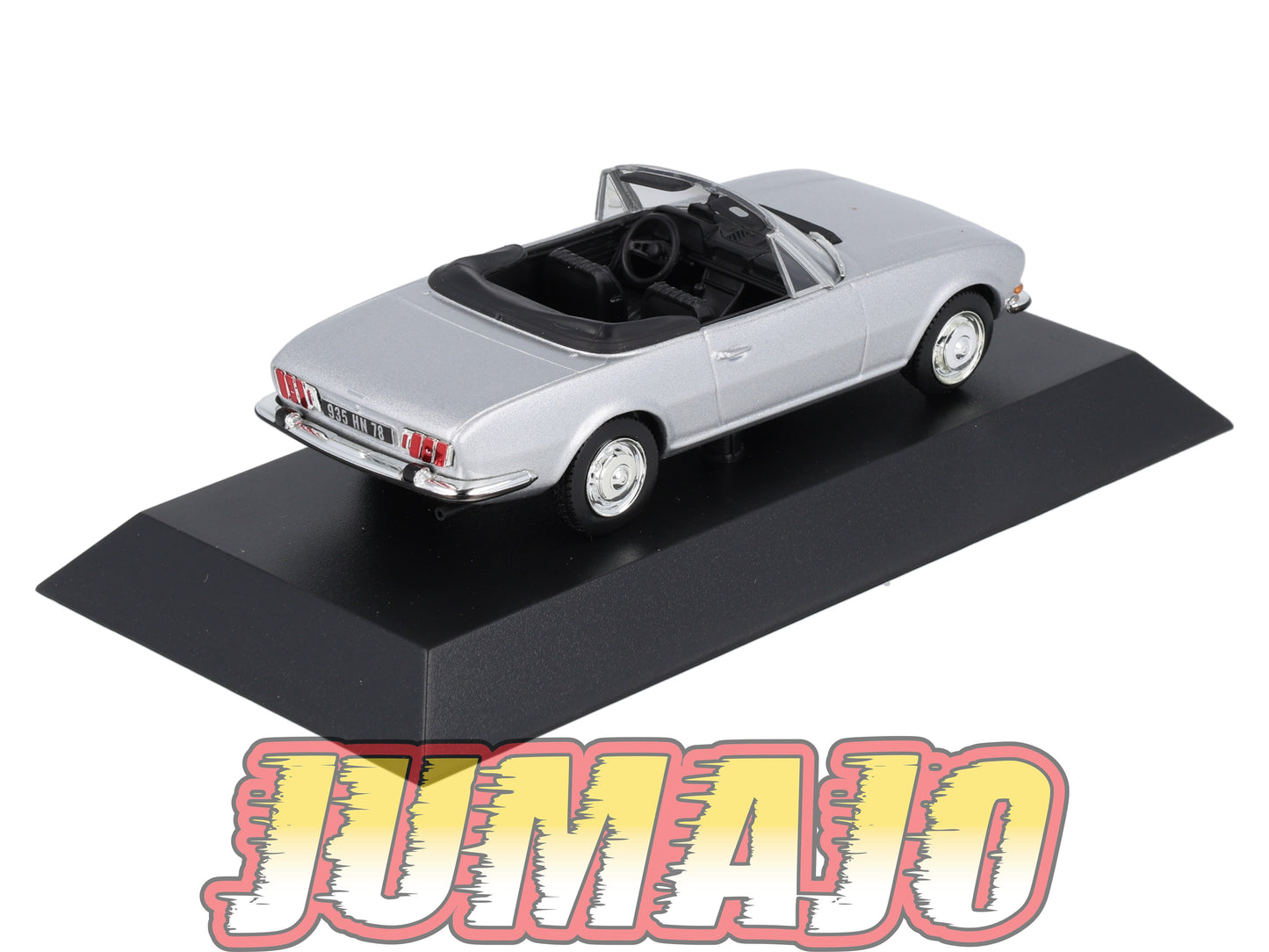 PEU53 Voiture 1/43 Hachette NOREV PEUGEOT : 504 Cabriolet 1969