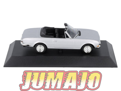 PEU53 Voiture 1/43 Hachette NOREV PEUGEOT : 504 Cabriolet 1969